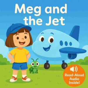 Meg and the Jet | A CVC Word Story with Read-Aloud Audio