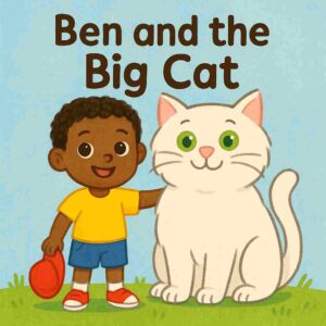 Ben and the Big Cat: A CVC Word Adventure for Beginning Readers (with Audio)